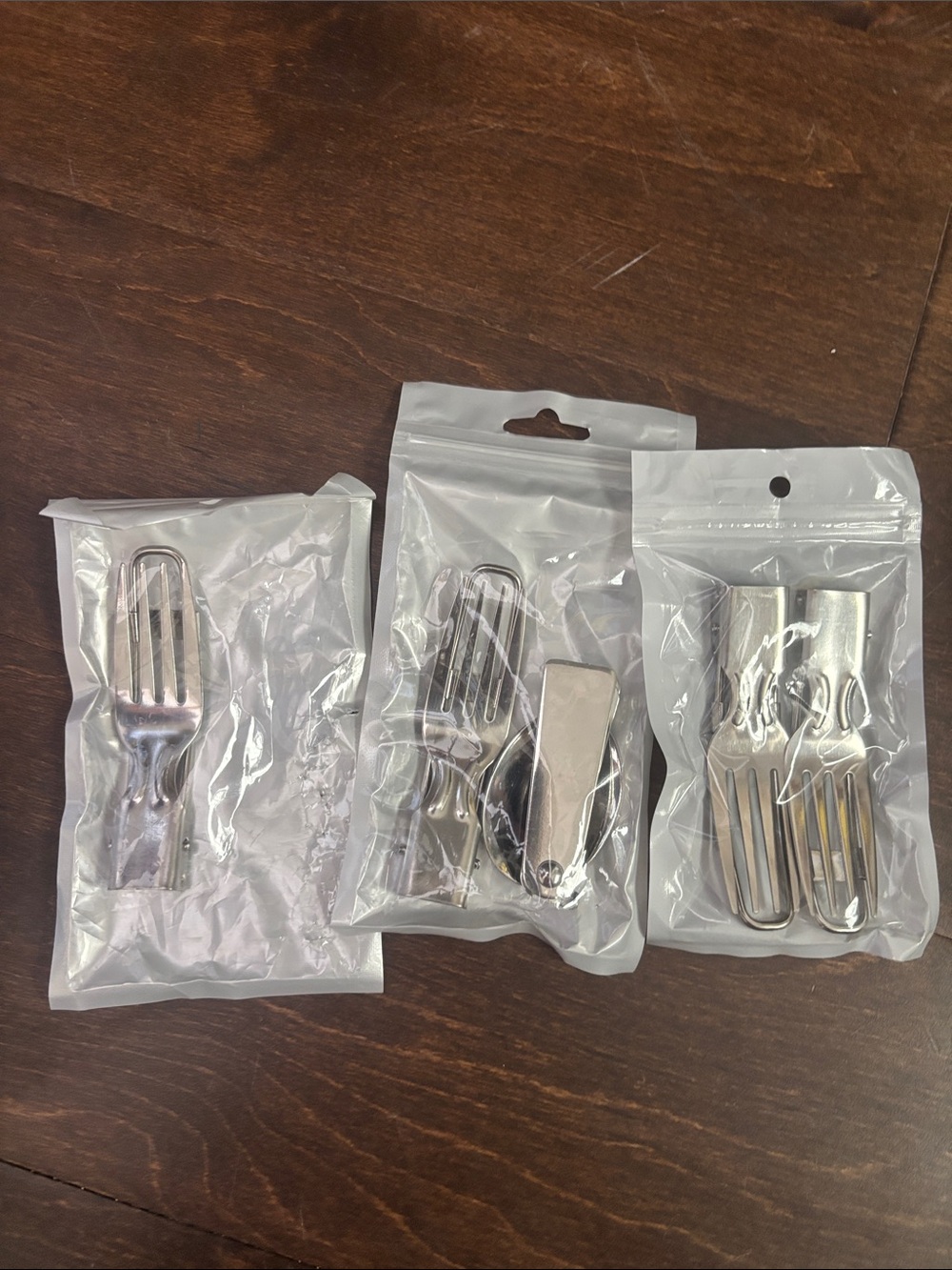 Travel forks and spoon (5 total)